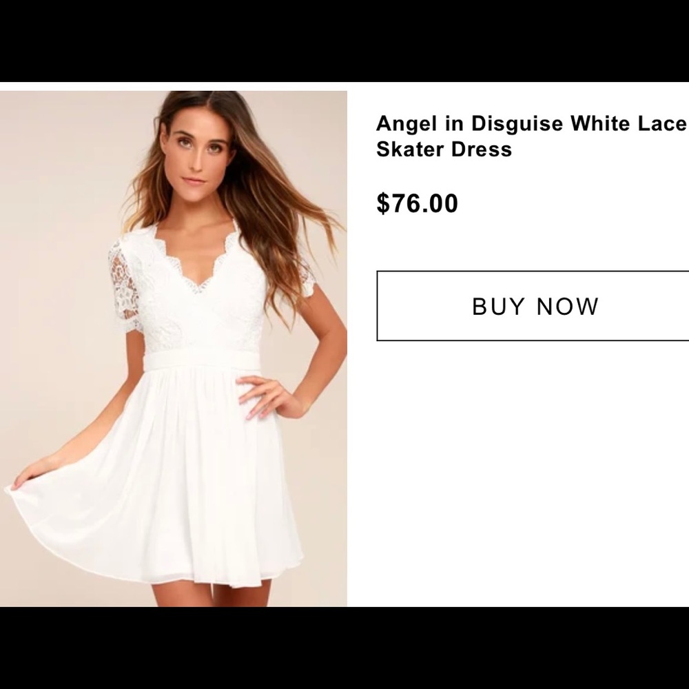 White dress